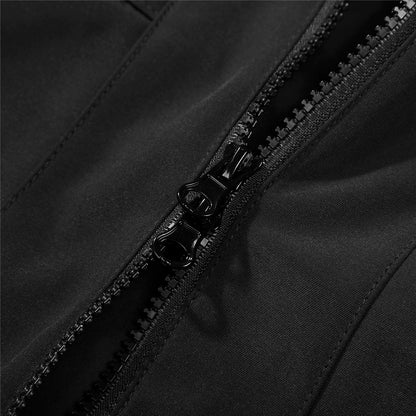 shop and buy double zip cargo longline jacket