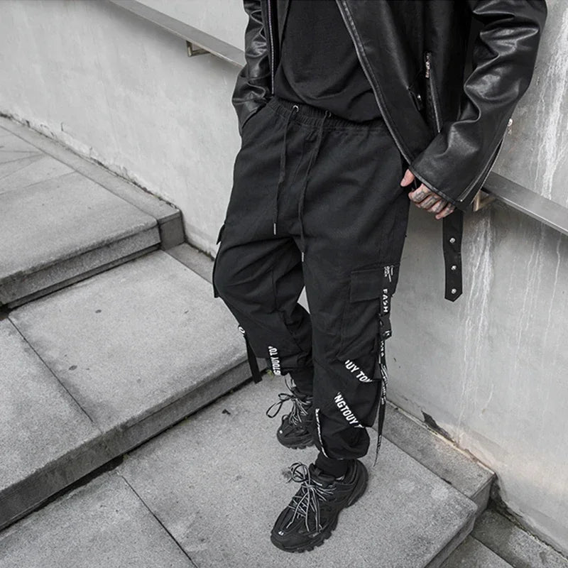 shop and buy Men's Graphic Cargo Joggers