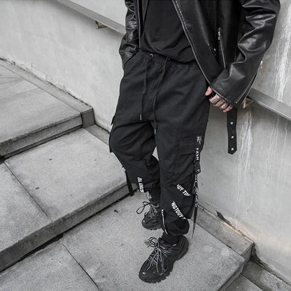 shop and buy Men's Graphic Cargo Joggers