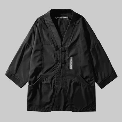 shop and Tactical Wide Sleeve Open Front Jacket