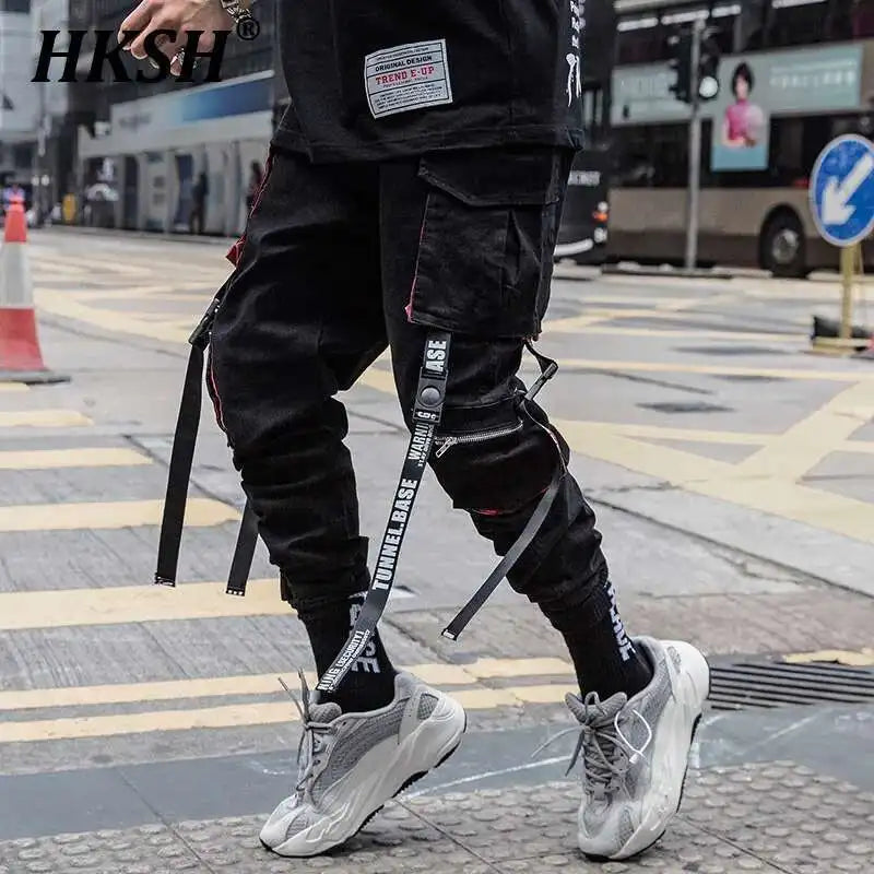 shop and buy Men’s Multi-Buckle Functional Joggers