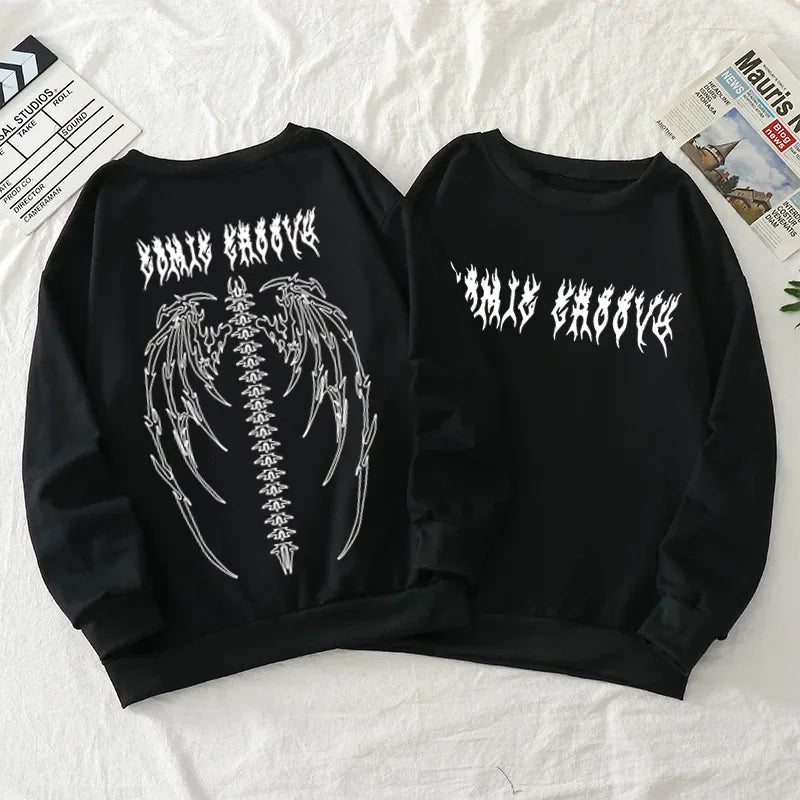 Crimson Vertebrae Sweatshirt