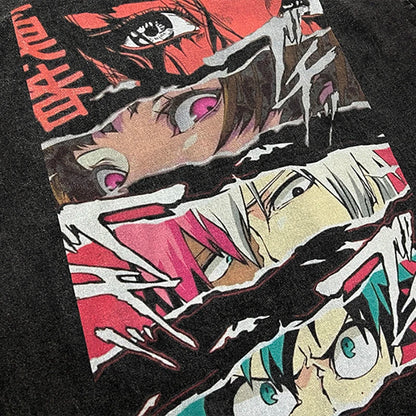 shop and buy Oversized Anime Eyes Shirt
