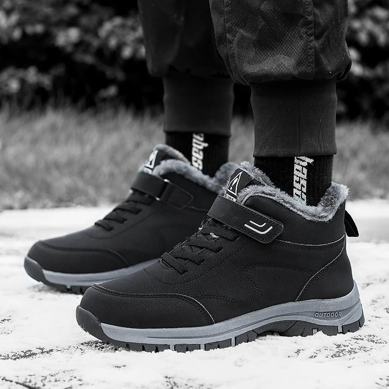 shop and buy Techwear Shoes for Winter with strong grip to snow