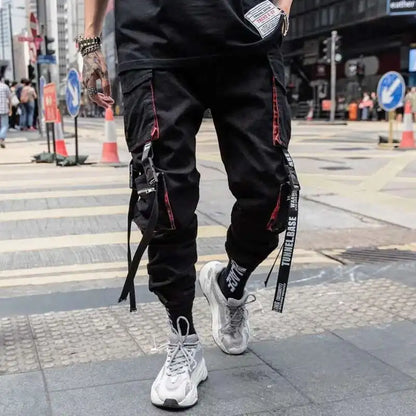 shop and buy Men’s Multi-Buckle Functional Joggers