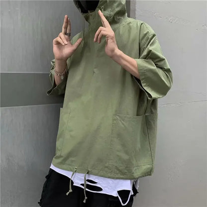 shop and buy Shadow Cowl Hooded T-Shirt