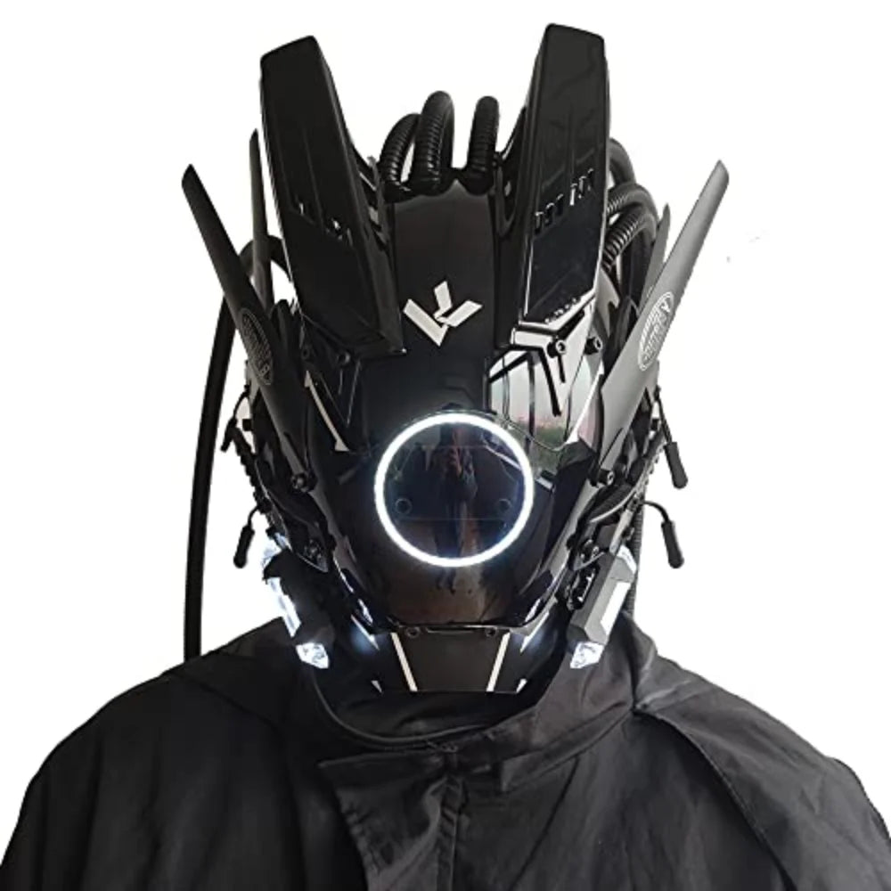 Cyberpunk Techwear LED Mask