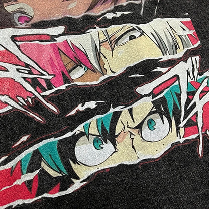 shop and buy Oversized Anime Eyes Shirt
