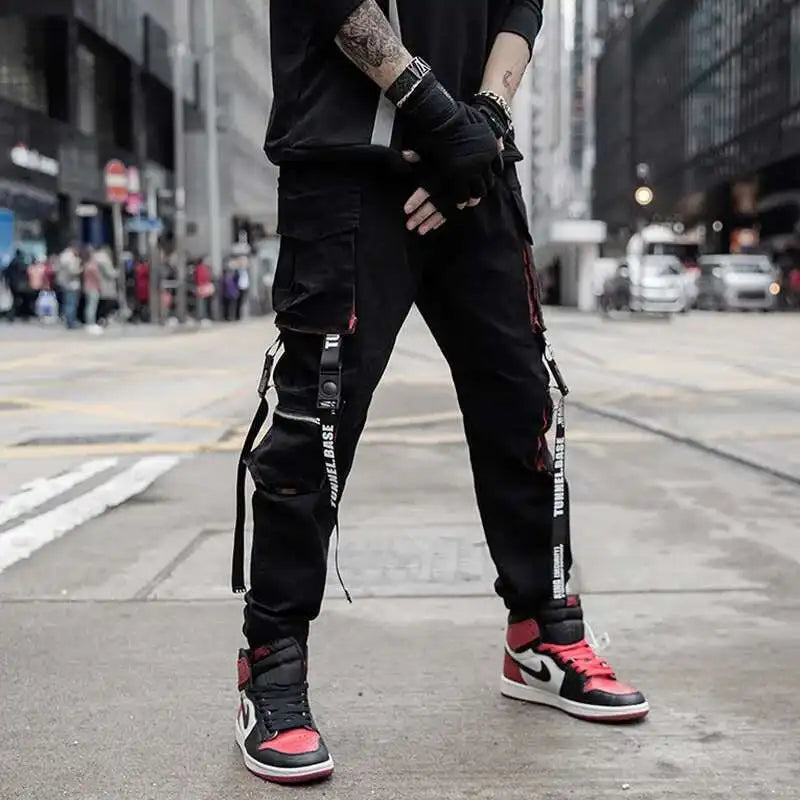 shop and buy Men’s Multi-Buckle Functional Joggers