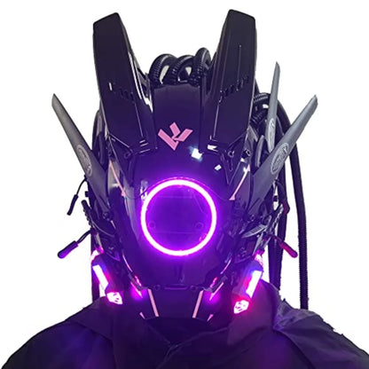Cyberpunk Techwear LED Mask