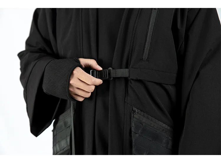 shop and buy Cyberpunk Haori Utility Windbreaker kimono