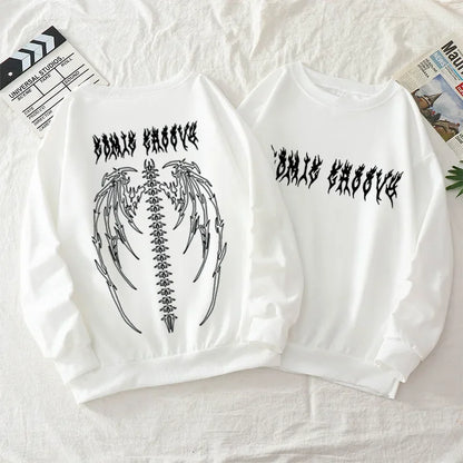 Crimson Vertebrae Sweatshirt