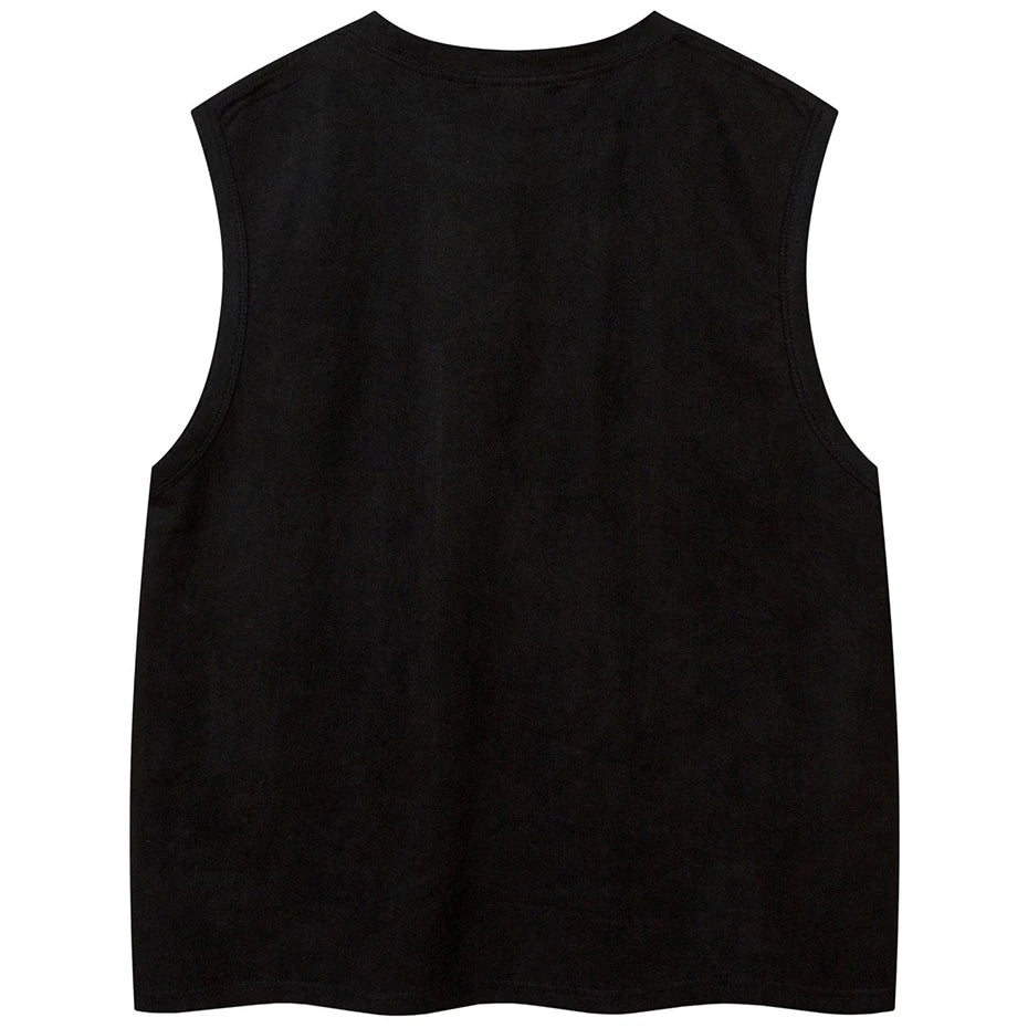 shop and buy Sleeveless Techwear Tanktop