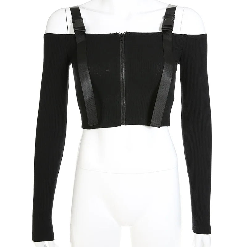 Shop and buy womens Knitted Strapped Top