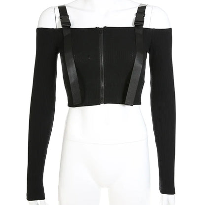 Shop and buy womens Knitted Strapped Top