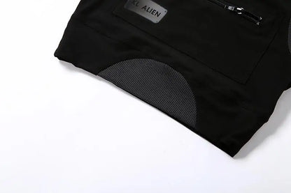 shop and buy Techwear Sleeveless Crop Top