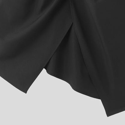 shop and buy Urban Ninja Cowl Neck Overcoat Cloak