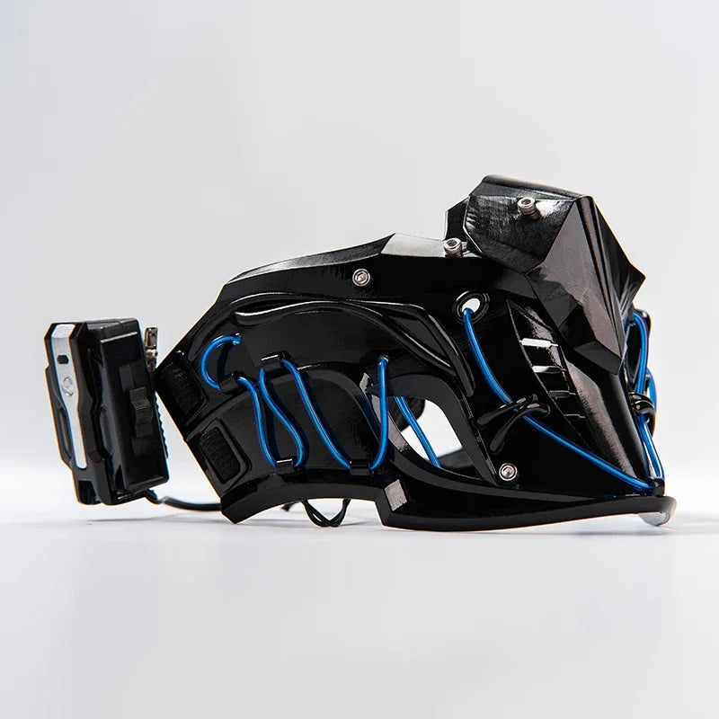 shop and buy Cyberpunk Mechanical Ninja Mask