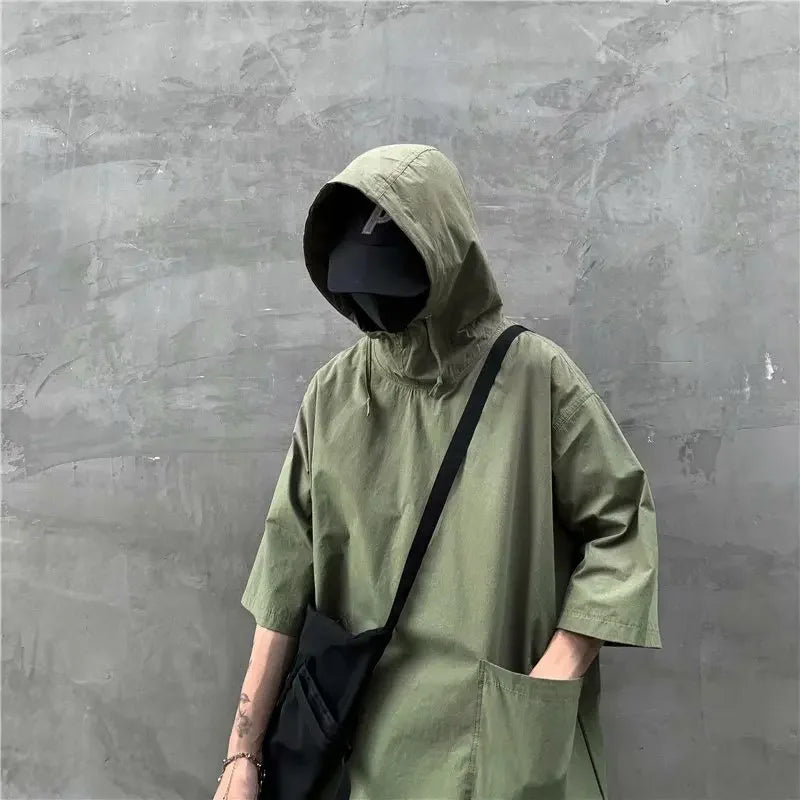shop and buy Shadow Cowl Hooded T-Shirt