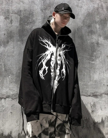 shop and buy techwear hoodie 