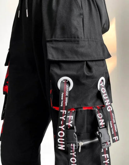 shop and buy Synapse Strapped cargo trousers Women