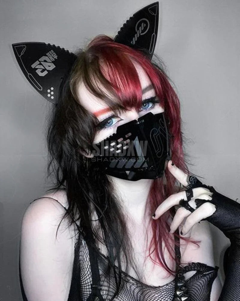 shop and buy cyber neko cat ears headband