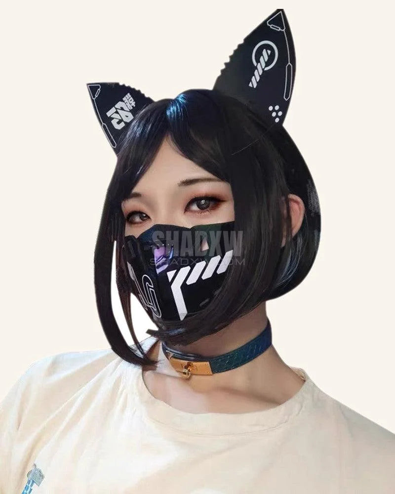 shop and buy cyber neko cat ears headband