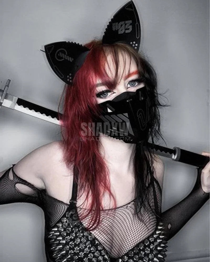 shop and buy cyber neko cat ears headband