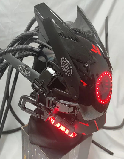 shop and buy Cyberpunk Techwear LED Mask for halloween and cosplay