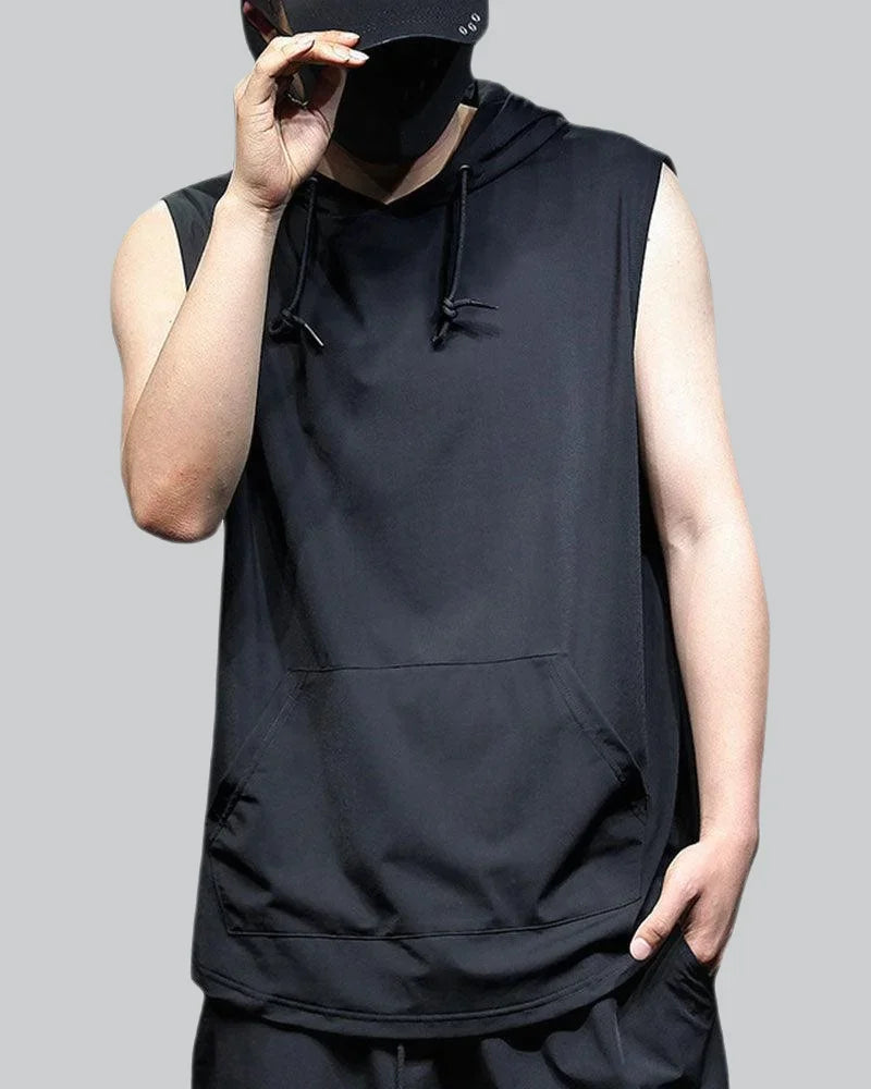 shop and buy Umbra-X Hooded Sleeveless Shirt